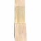 Ekena Millwork Portland Rough Sawn Timber Gable Bracket, Douglas Fir, 36"W x 15"H x 4"D x 6"F, 10/12 Pitch GBW036X15X0406POR00RDF - alternate 5